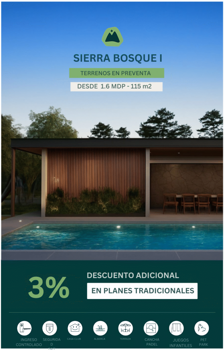 3% en planes tradicionales